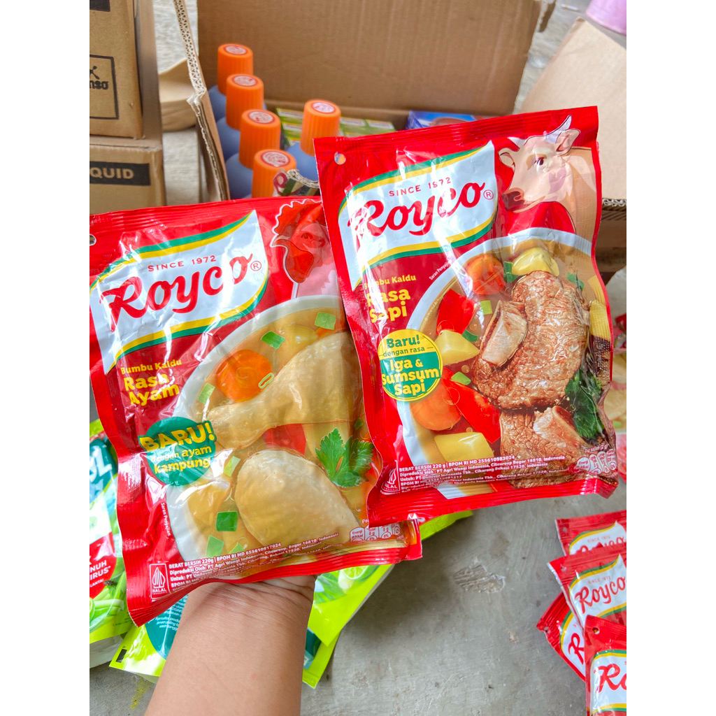 Jual royco 220gr isi fulll | Shopee Indonesia