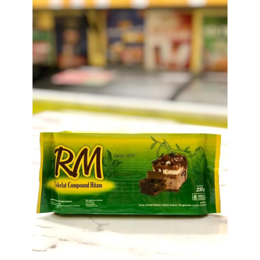Jual RM Cokelat Compound Hitam 250Gr | Shopee Indonesia