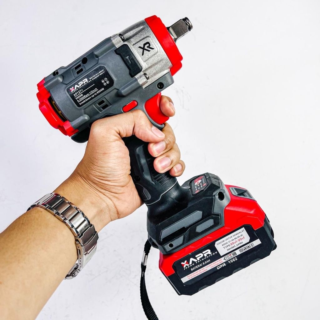 Jual APR RAJA BOR IMPACT WRENCH AP127+ 450NM BODY KECIL TENAGA BESAR ...