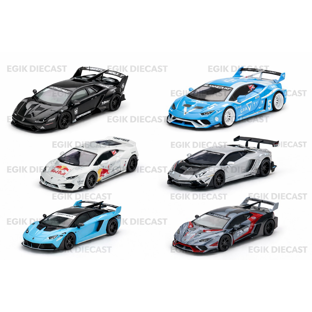 Jual Mini GT LBWK LAMBORGHINI LB Works Lamborghini Huracan GT GRAVITY ...