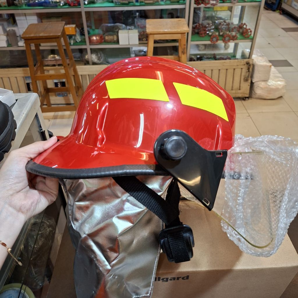 Jual Helm Safety Pemadam SOS Fullgard Berstandar / Safety Helmet ...