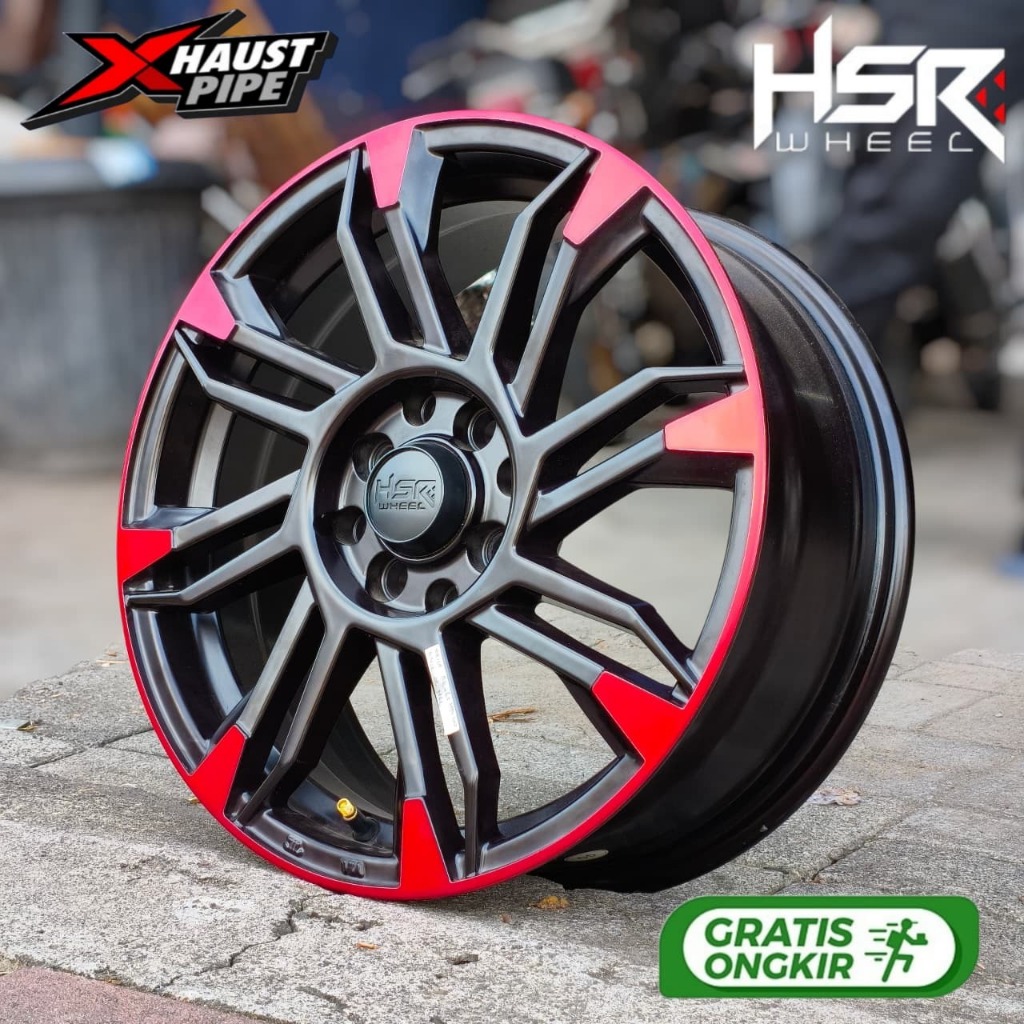 Jual Velg Racing HSR SIRIUS Ring 16 Lebar 6,5 Doble Pcd 4X100-4X114,3 ...
