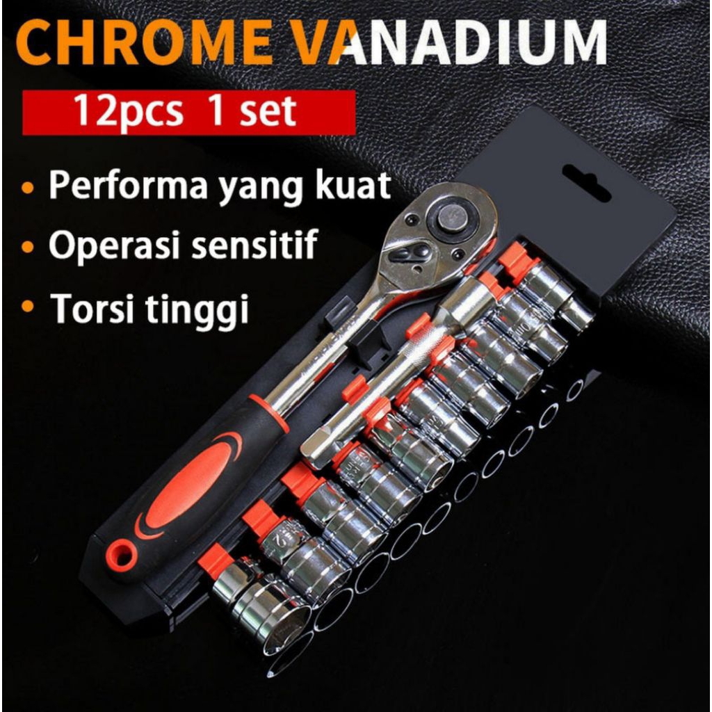 Jual KUNCI SOK RACHET 1/2