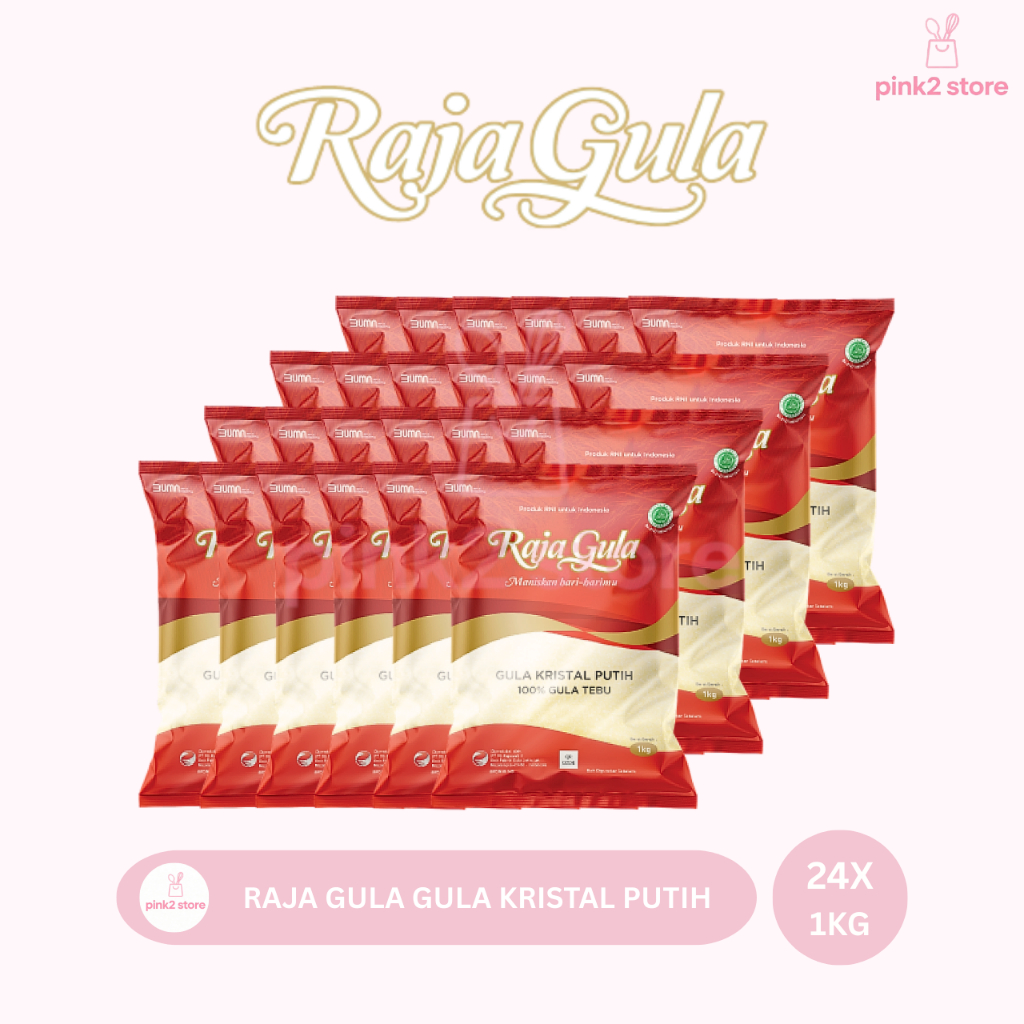 Jual Raja Gula Kristal Putih 24X1KG | Shopee Indonesia