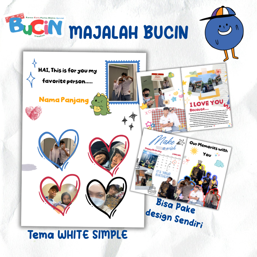 Jual BUCIN STORE - CUSTOM - SCRAPBOOK MAJALAH CUSTOM | KADO UNIK | KADO ...