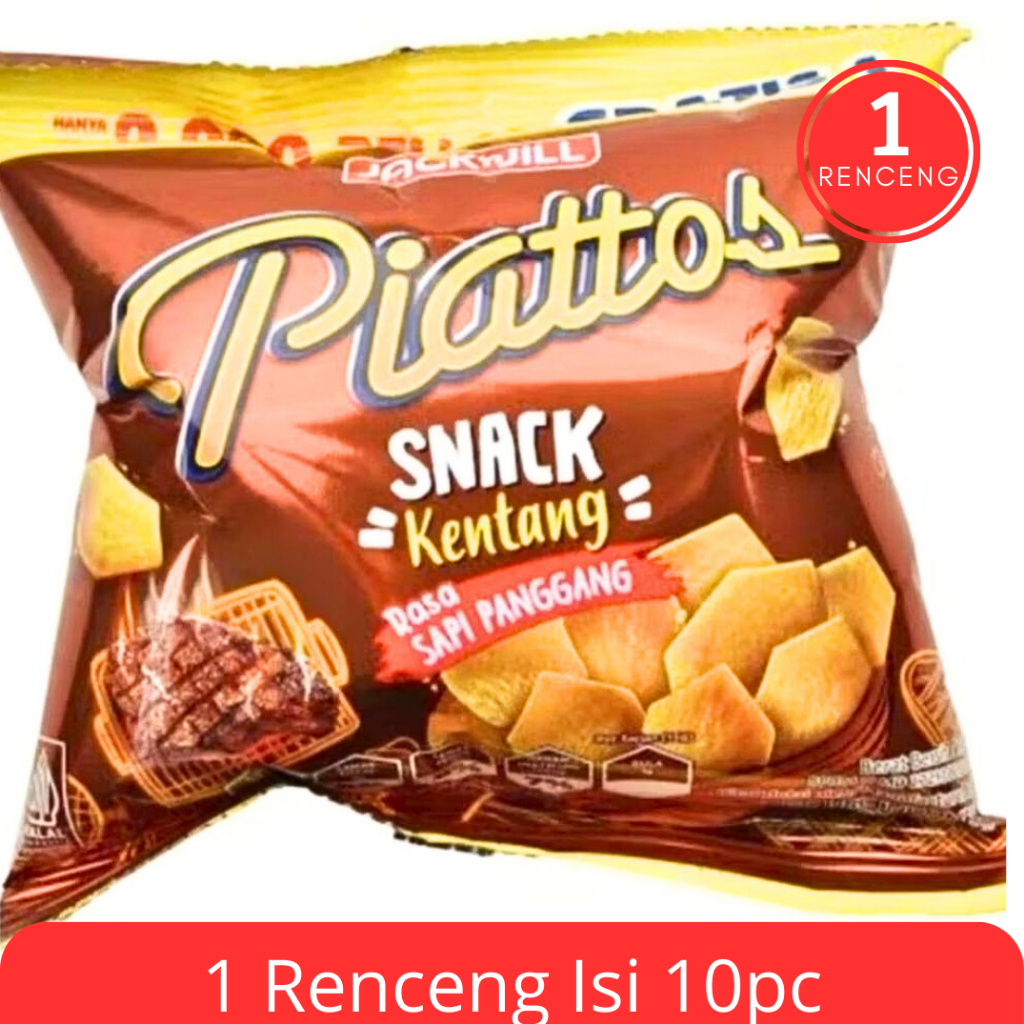 Jual Piattos Snack Kentang Jackwill 15gr Isi 10pcs | Piattos Kentang ...