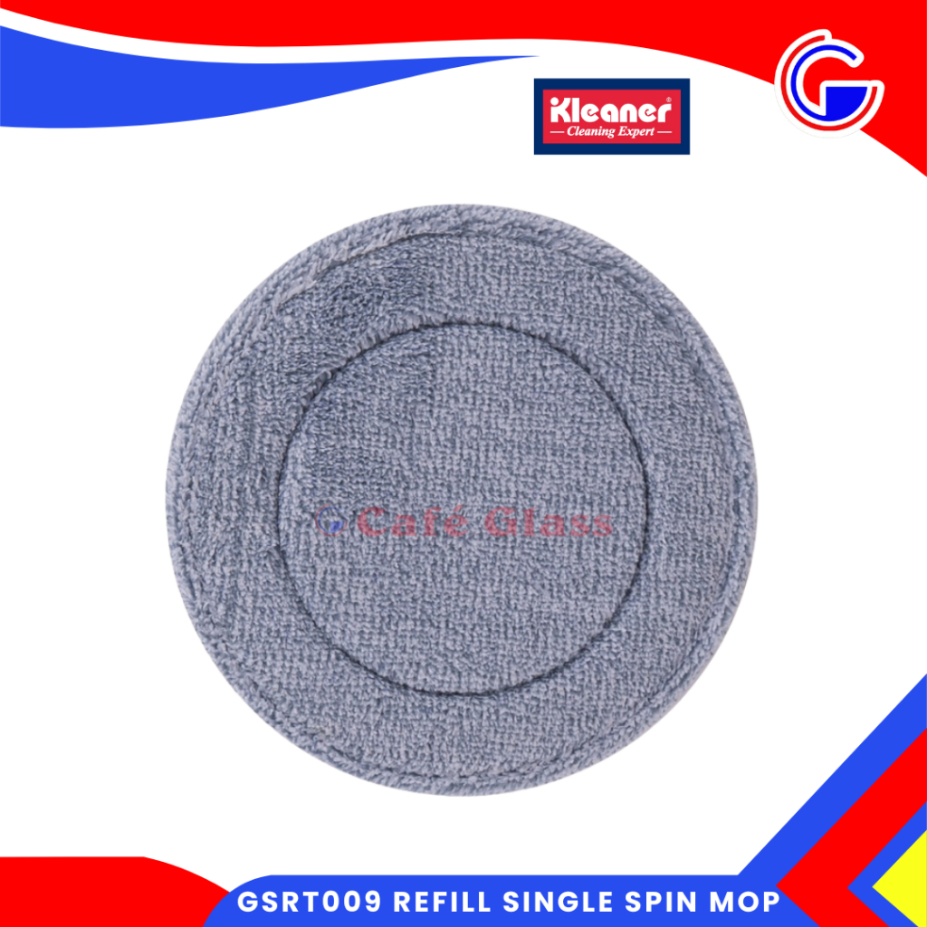 Refill Single Spin Mop - Refill Microfiber - Gsrt009 Kain Pel Kleaner