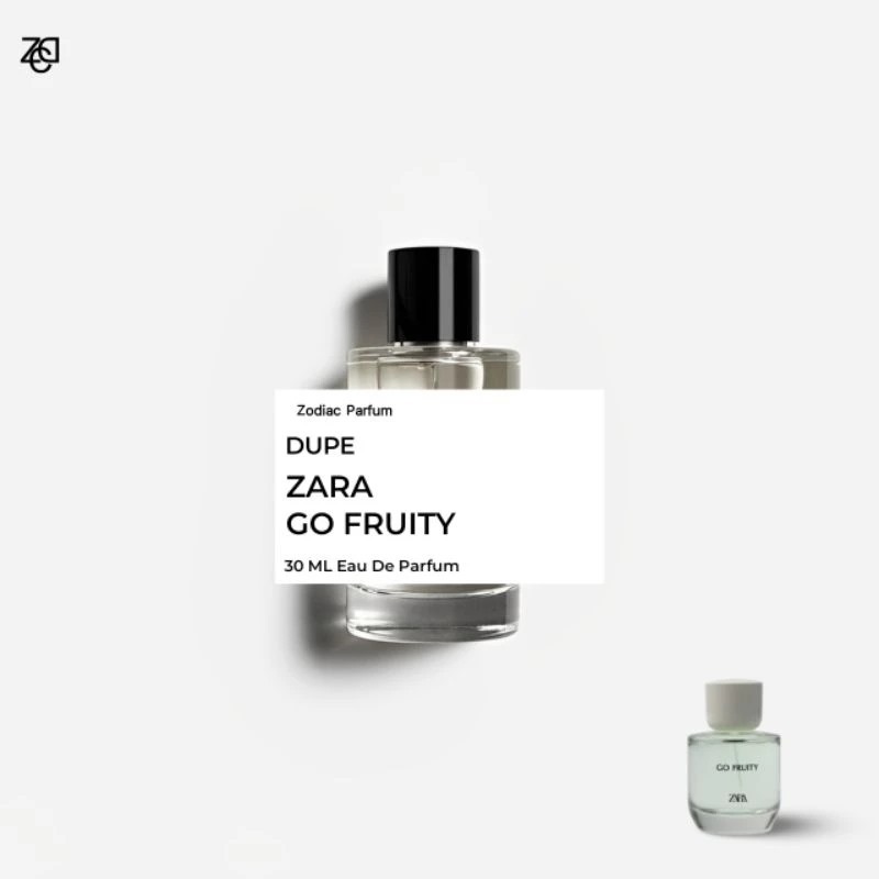 Jual Zara Go Fruity by Chalantha 6 Hours 35 ML Inspired Parfum | Shopee ...