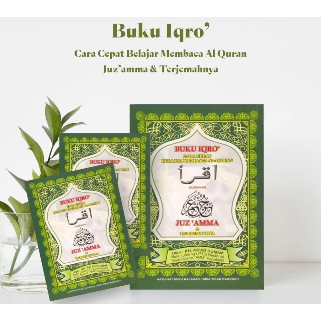 Jual IQRO Buku Ikrok Juz Ama Uk Besar Ikrok dilengkapi Juz Ama IQRo ...
