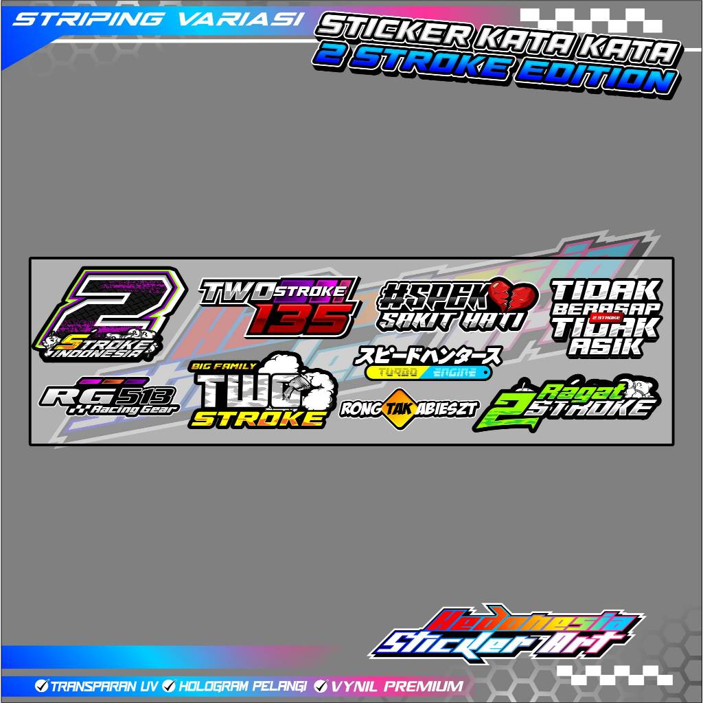 Jual STICKER PACK KATA KATA VIRAL 