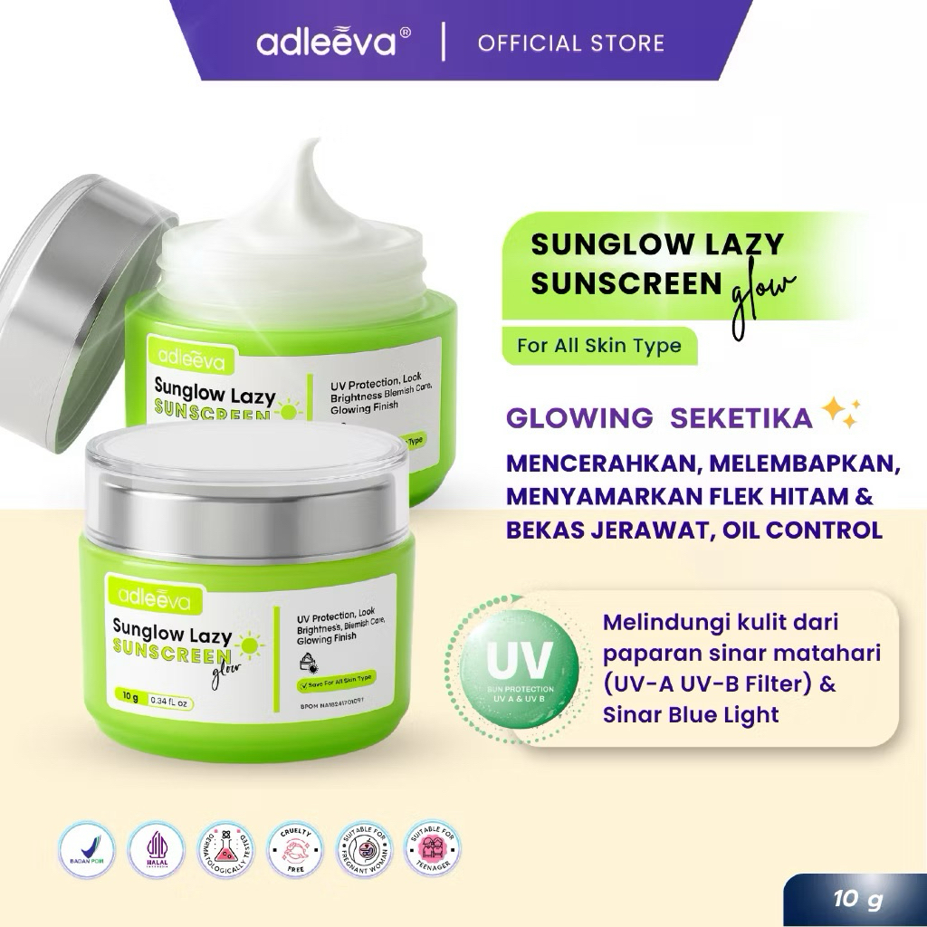 Jual Sunglow Sunscreen Terlengkap & Harga Terbaru Mei 2026 | Shopee ...