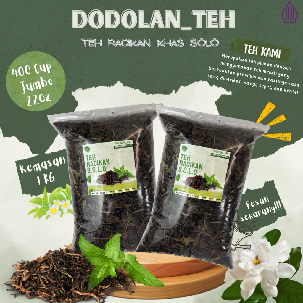 Jual TEH RACIKAN SOLO (Asli Khas Solo) 1kg | Shopee Indonesia