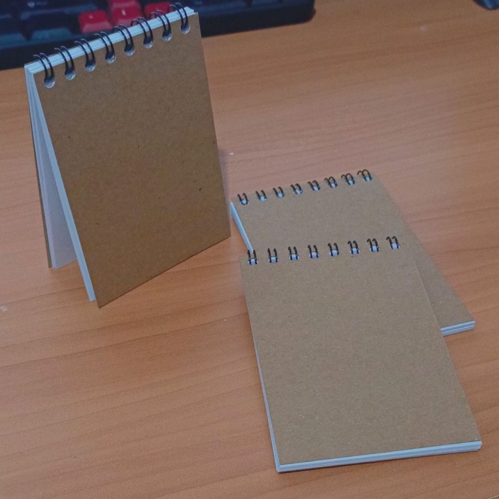 Jual Block Note A7 mini notebook kraft isi Polos 7x10cm | Shopee Indonesia