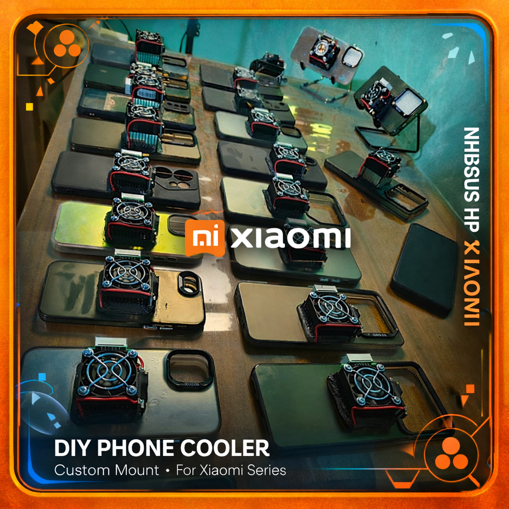 Jual Cooler Radiator Pendingin HP Fan Cooler Case Peltier DIY Rakitan ...