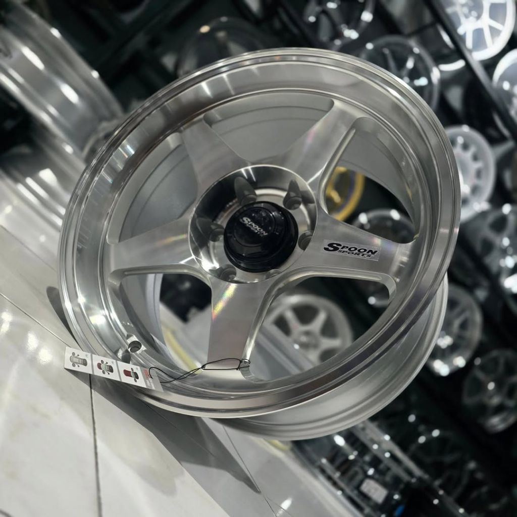 Jual velg mobil r18 spoon yusta ring 18 lebar 9 velg racing ring 18 ...