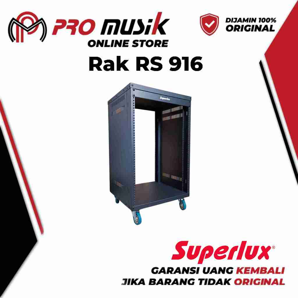 Jual Superlux RS916 16U Rack Stand Iron Material | Shopee Indonesia