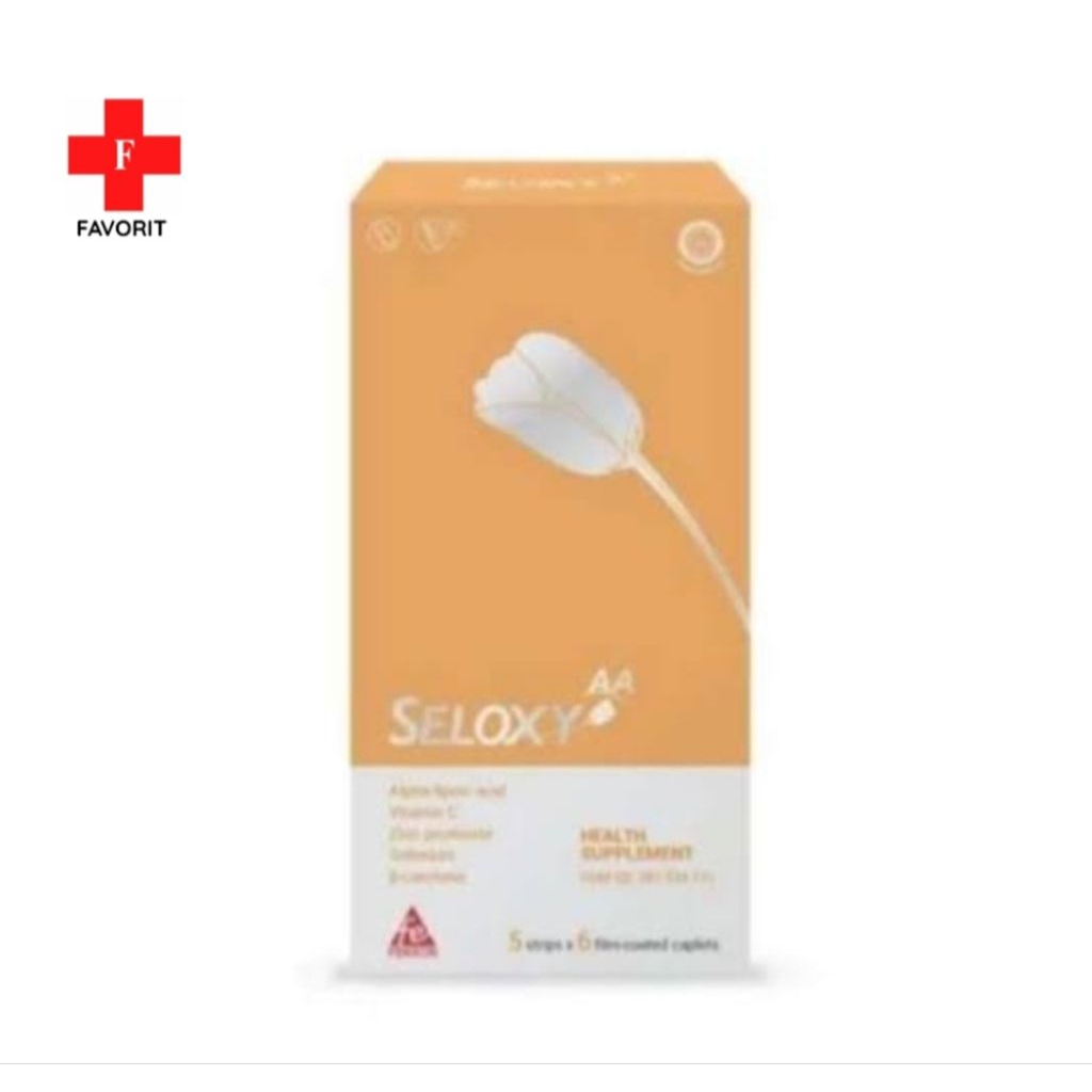 Jual SELOXY AA BOX 30 KAPLET / SUPLEMEN KESEHATAN KULIT | Shopee Indonesia