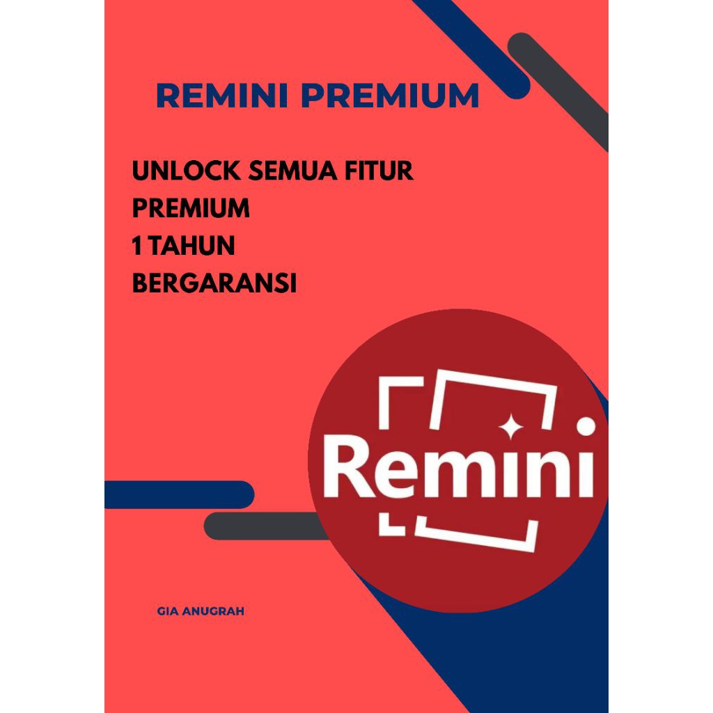 Jual Remini pro premium 1 tahun unlock semua fitur | Shopee Indonesia