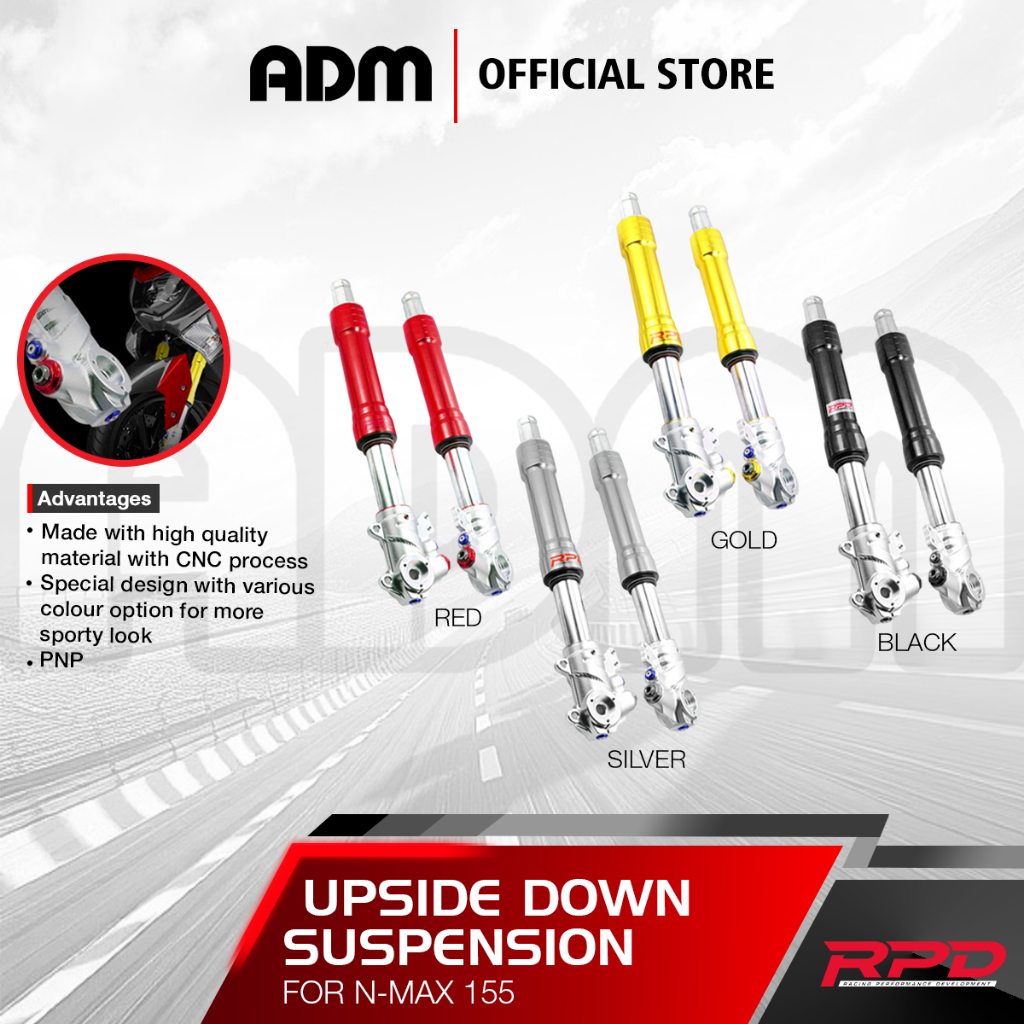 Jual RPD Shock Depan N-MAX 155 Upside Down Suspension | Shopee Indonesia