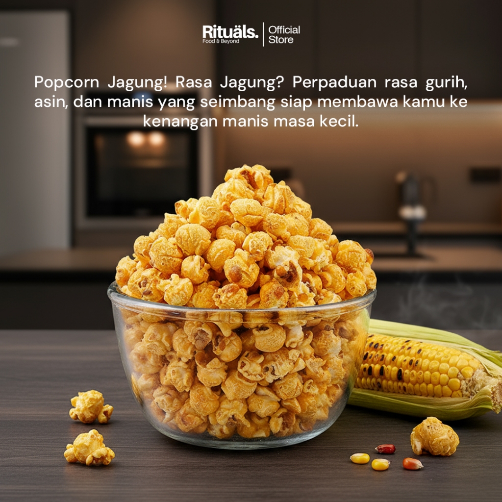 Jual Rituals Popcorn All Variant - Snack Jagung Cemilan Crispy | Shopee ...