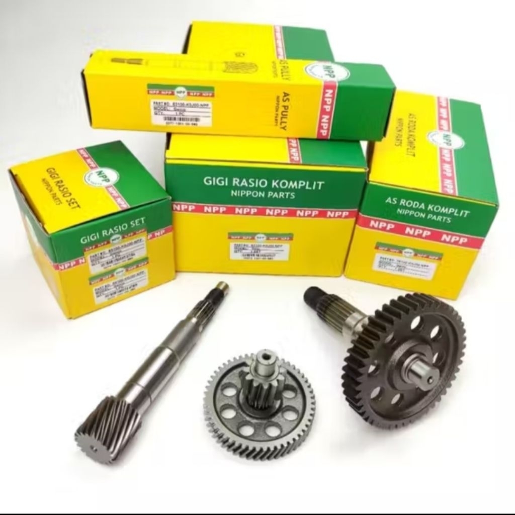 Jual GIGI GIR GEAR RASIO SET HONDA GENIO BEAT DELUX SCOOPY DONAT NEW ...