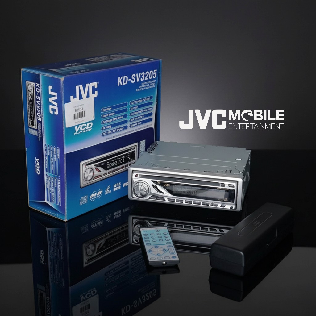 Jual JVC KD-SV3205 Single Din Head Unit - VCD/CD/MP3 Player - Suara ...