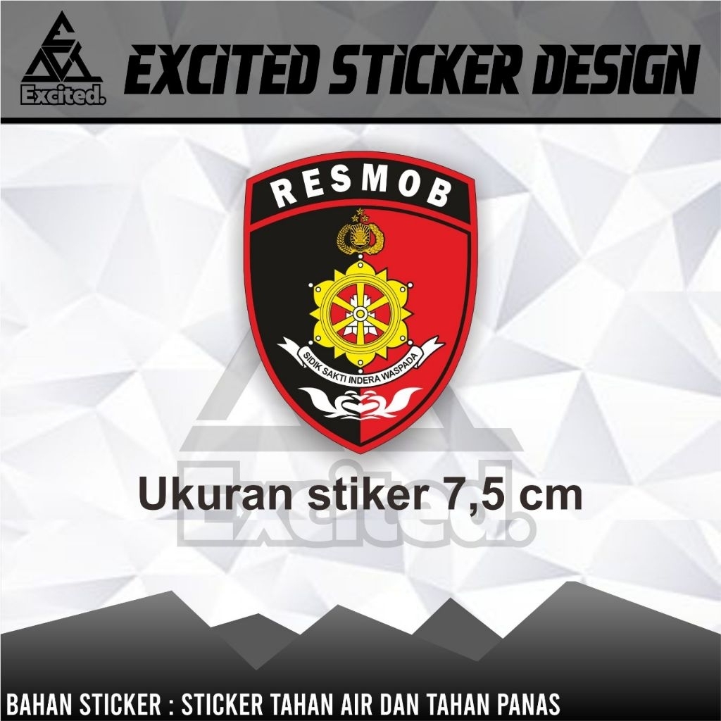 Jual STIKER VINYL LOGO RESMOB | Shopee Indonesia