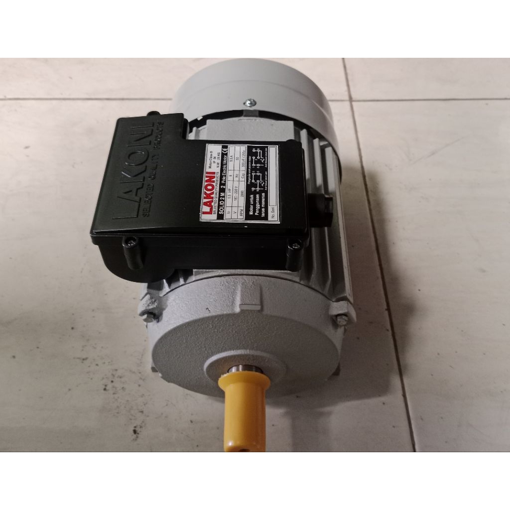 electro motor/ dinamo lakoni 1,5 hp single phase 1100 Waat 1400 rpm