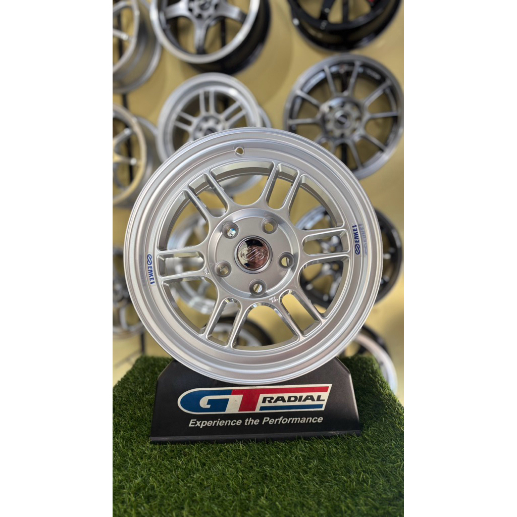 Jual velg enkei rpf r15 hyper silver pcd 5x114 kondisi baru | Shopee ...