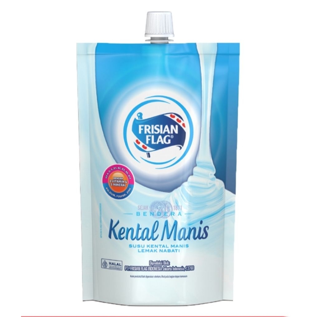 Jual Frisian Flag Susu Kental Manis Putih Pouch [240g] | Shopee Indonesia