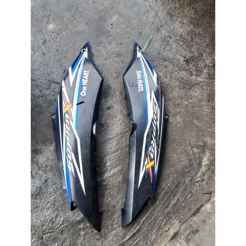 Jual Cover Bodi Belakang Kanan Kiri Honda Supra X 125 FI Kode K41 ...