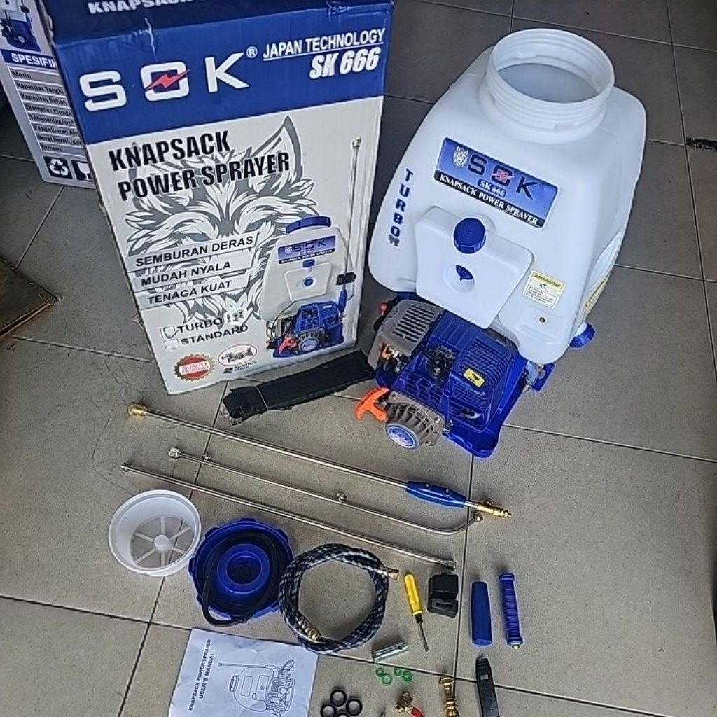 Jual Mesin Semprot Hama 20liter Pompa Knapsack Sprayer Racun Turbo ...