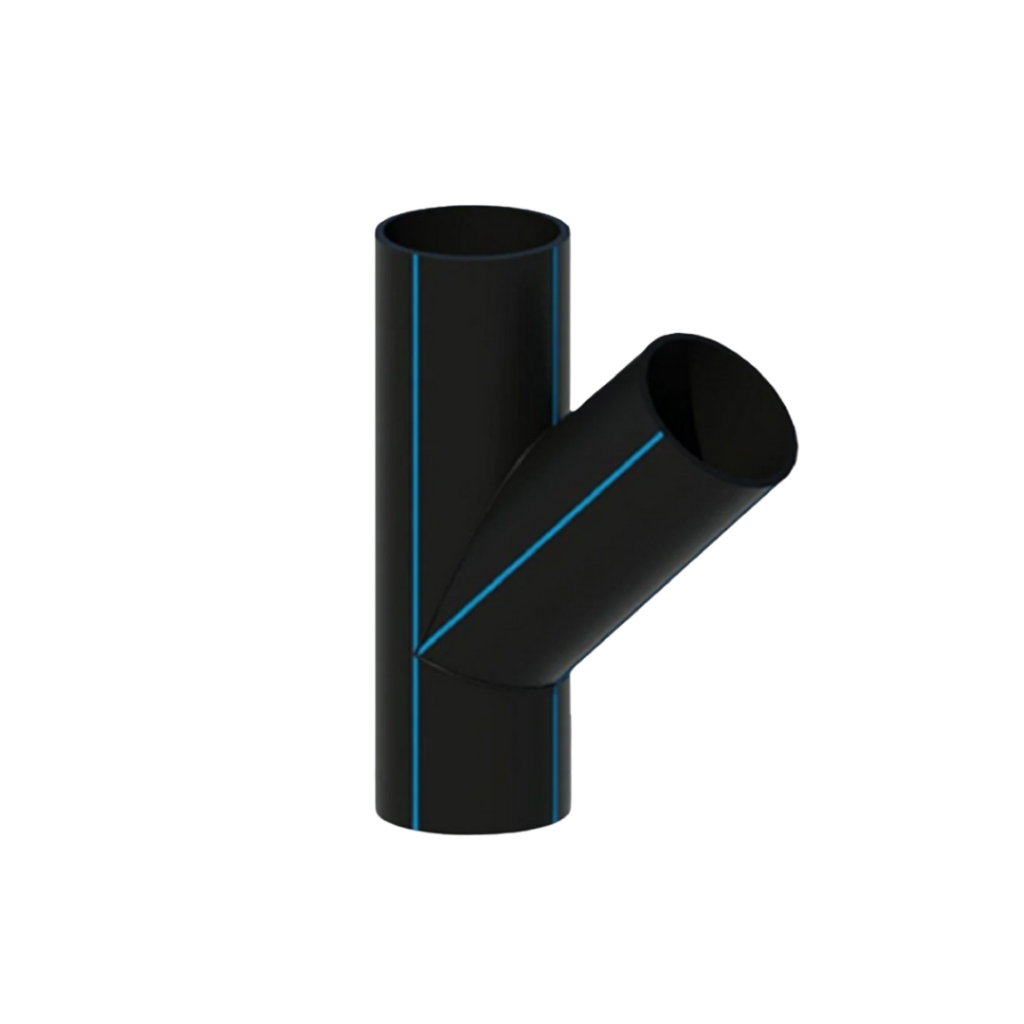 Jual Tee Y Segmented HDPE ukuran 160 mm atau 6 Inch | Tee Y Butt Fusion ...