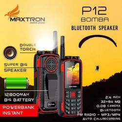 [Bayar Ditempat/COD] Maxtron P12 Bomba Handphone