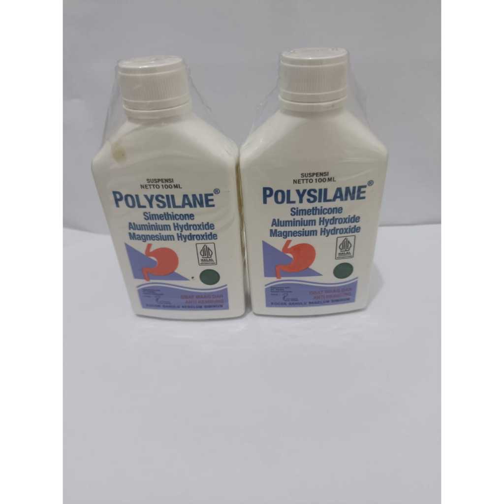 Jual Polysilane Syrup 100 Ml Botol - Mengurangi Gejala Asam Lambung ...