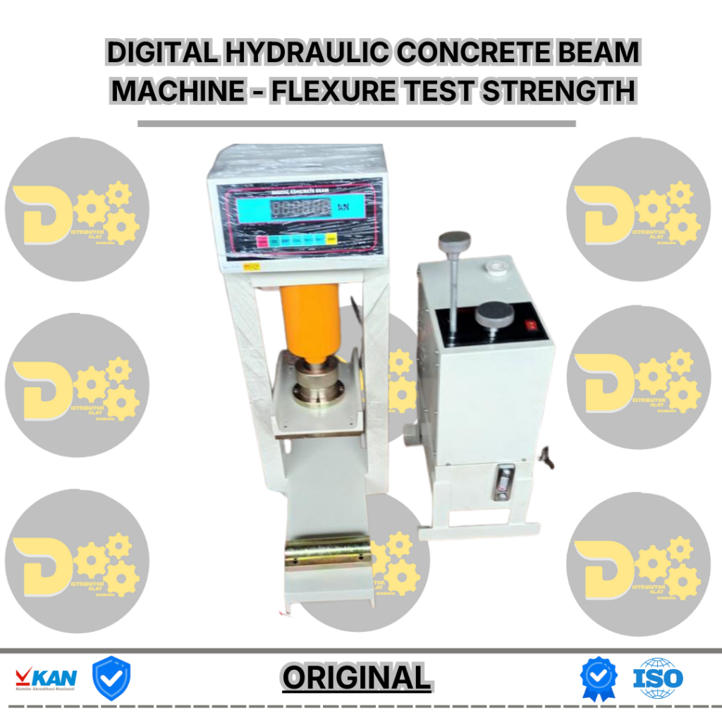 Jual Alat Uji Tekan Lentur Beton Digital - Hydraulic Concrete Beam ...