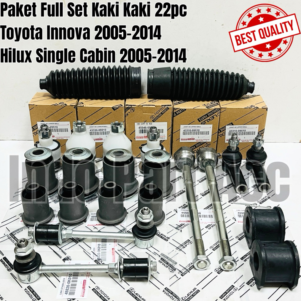 Jual Bushing Arm Set - Ball Joint - Tie Rod - Rack End - Link Stabil ...