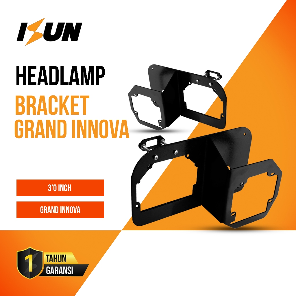 Jual ISUN Bracket BILED Projie Toyota Grand Innova 2012-2015 Double ...