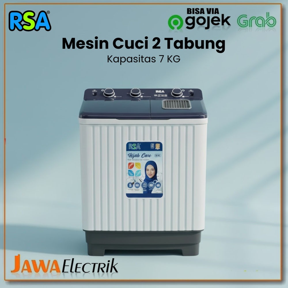 Jual Mesin Cuci 2 Tabung RSA WM-TT 70 7KG 1300 RPM Washing Machine Twin ...