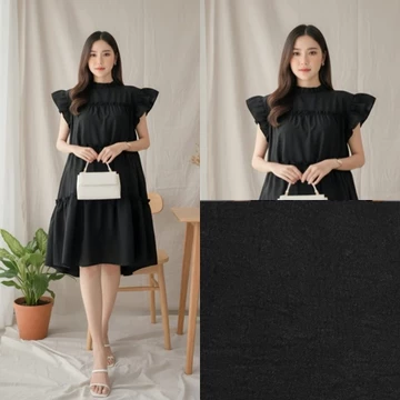 Gg Dolly Dress Rempel Susun Wanita Dress Balon Wanita