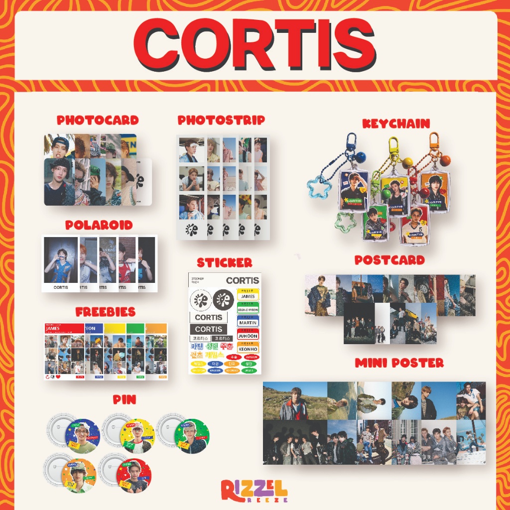 Cortis Set Van 60 Mini Kpop Ansichtkaarten + 32 Extra Stickers - Perfect Voor K-pop Fans