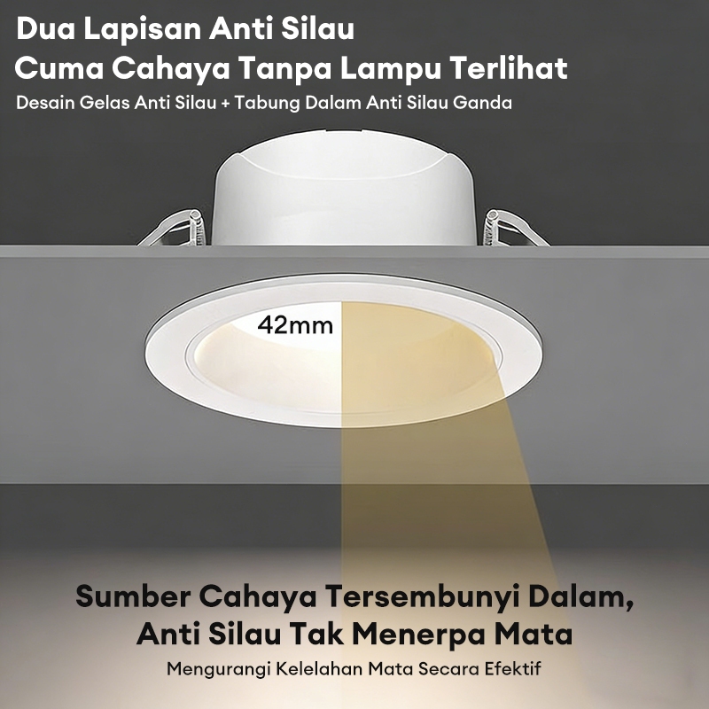 Jual Cilicic Lampu Downlight LED 3 Warna COB Spot Light Sorot 12W/15W ...
