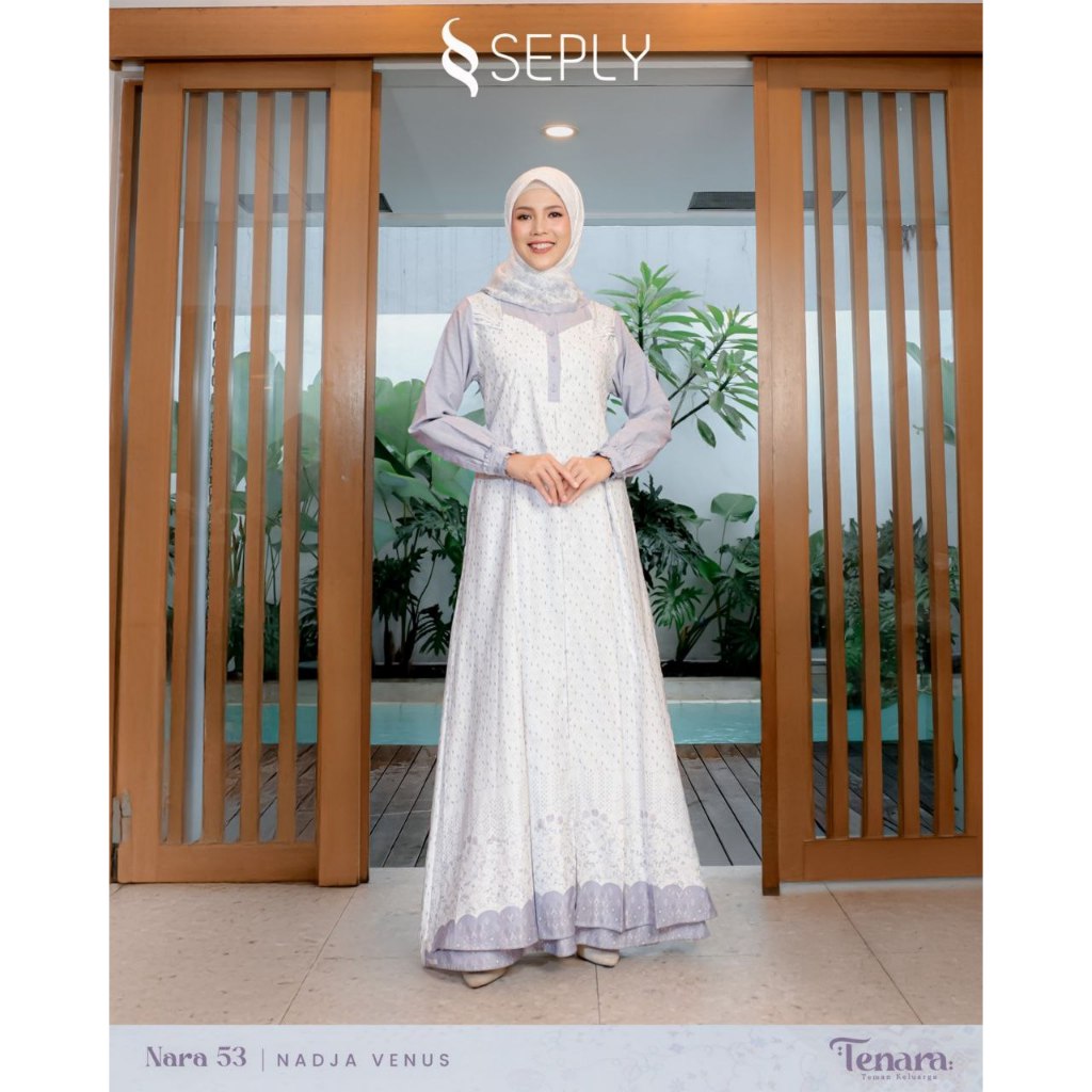 Jual New Arrival Gamis Sarimbit Keluarga Seply Tenara Nadja Venus