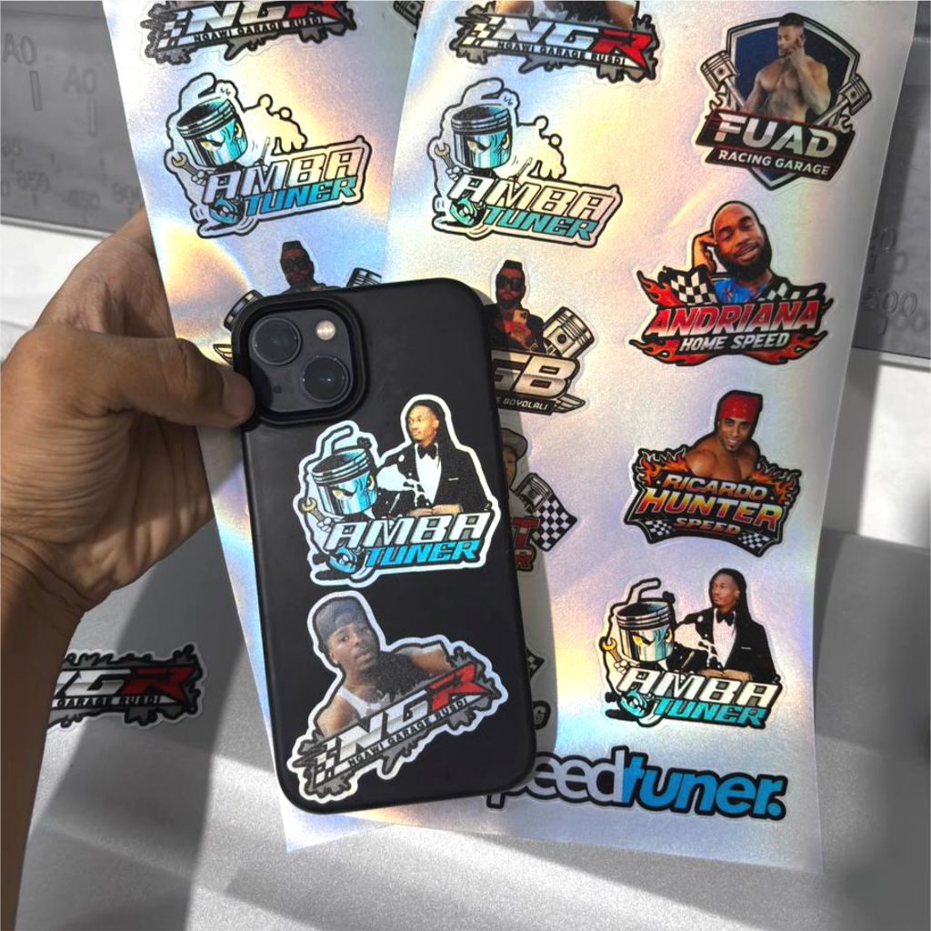 Jual STIKER PACK ISI 11 HOLOGRAM NGR NGAWI GARAGE RUSDI AMBA TUNER ...