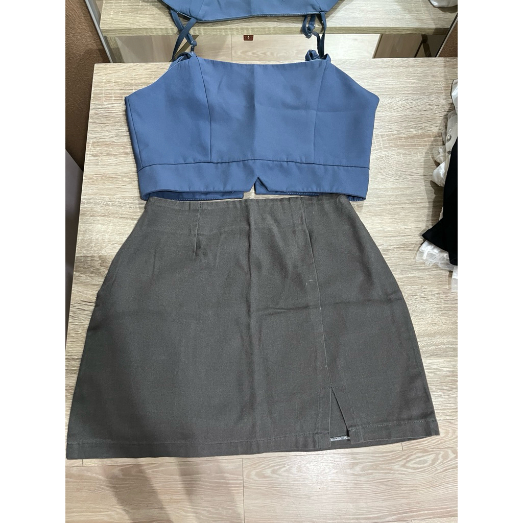 Jual prelov set wanita (tank top dan rok) | Shopee Indonesia