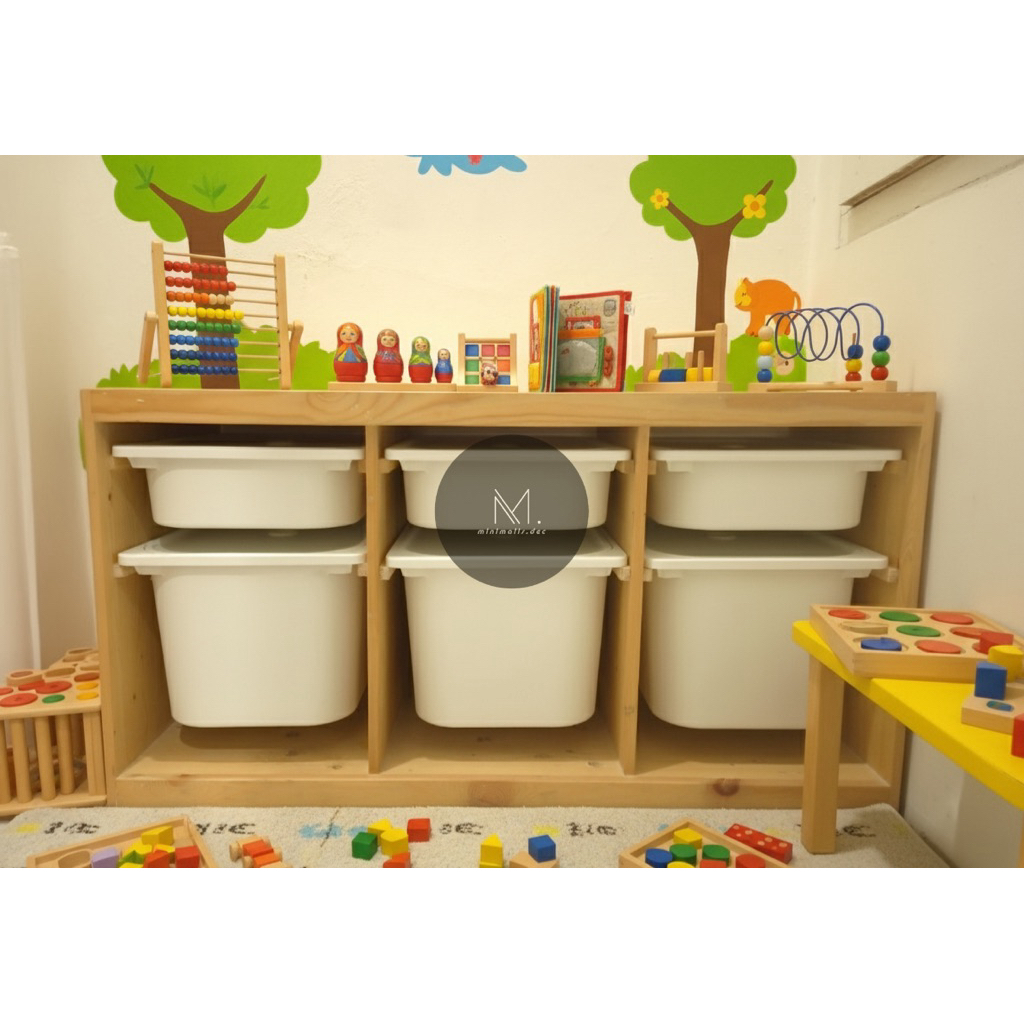Jual Rak Mainan Tray - Rak Mainan Estetik - Rak Mainan Minimalis - Rak ...