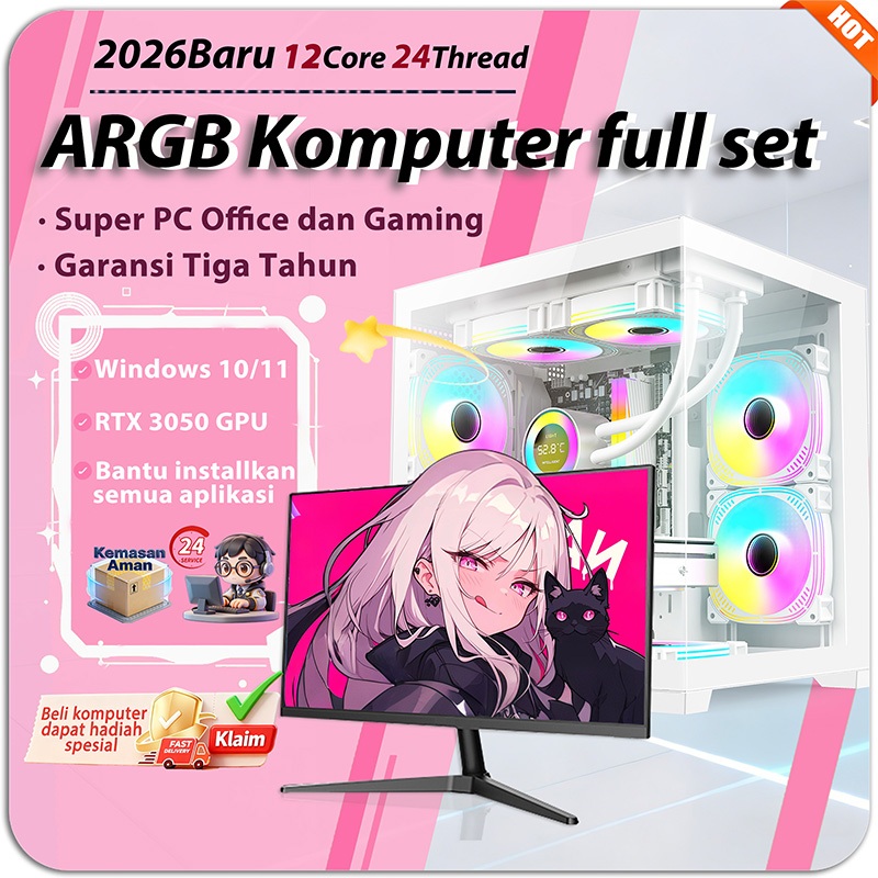 Jual PC Gaming Fullset Terlengkap & Harga Terbaru Juli 2026 | Shopee ...
