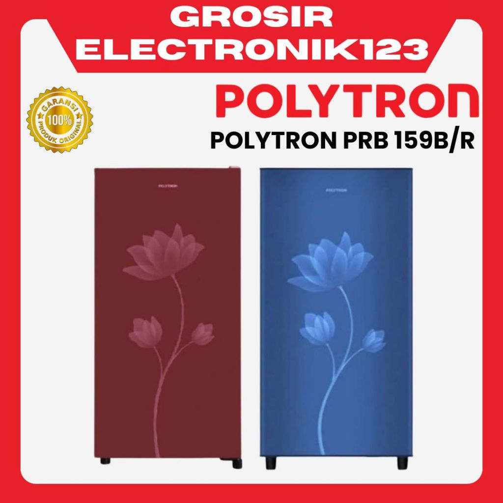 Jual POLYTRON Kulkas 1 Pintu PRB159 PRB-159 150 Liter R/B/Y | Shopee ...
