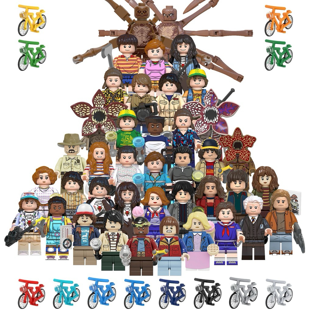 Jual [PRE ORDER] Mainan Balok Mini Figure Stranger Things Lego Block ...