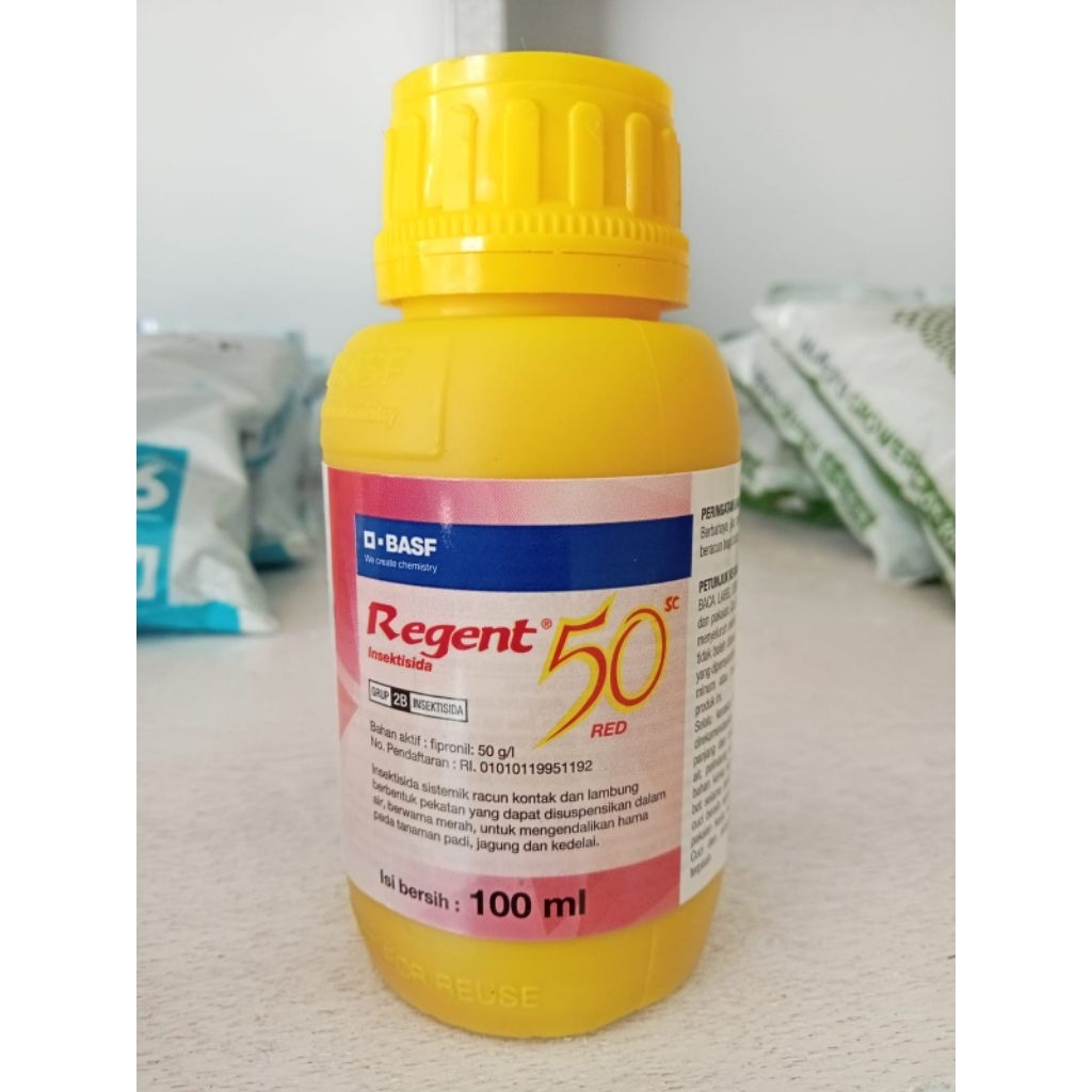 Jual 100ml Insektisida Regent Merah 50SC - Sistemik, Spektrum Luas ...